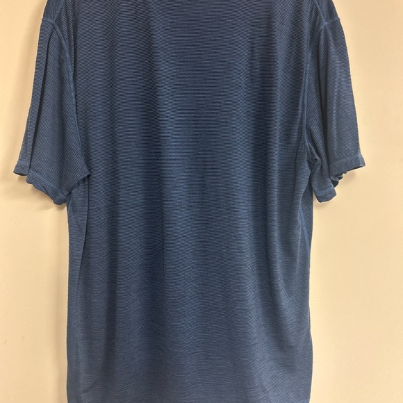 Smartwool Short-Sleeve T-Shirt Blue Black Stripe Men’s XL Wool - Picture 6 of 6